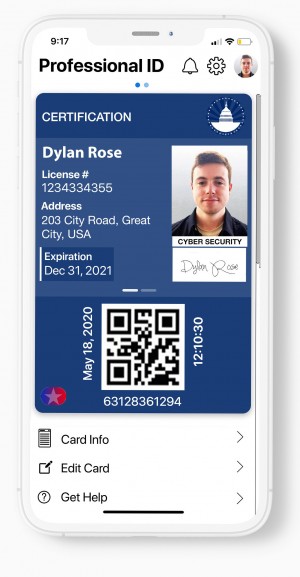 Professional ID Card