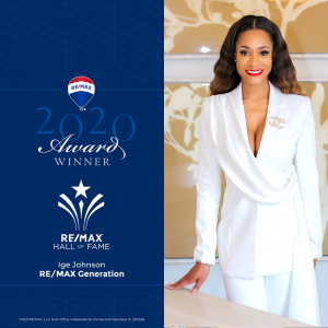 Ige Johnson wins Broker Owner of the Year 2020