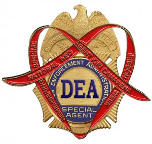 DEA Red Ribbon Badge