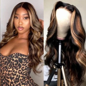 julia FB30 T Part Body Wave Wig