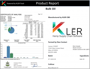 KLER Track Report