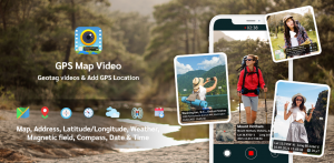 GPS video camera: Video stamp & watermark on video
