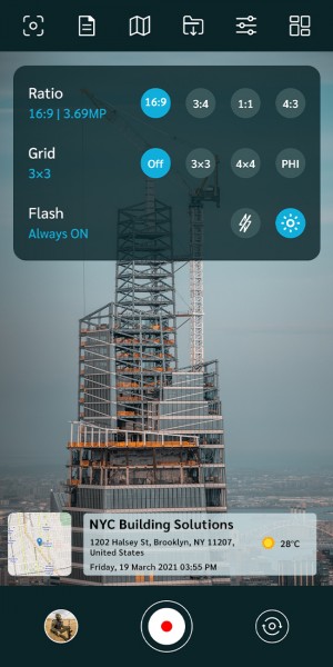 GPS video camera: Video stamp & watermark on video