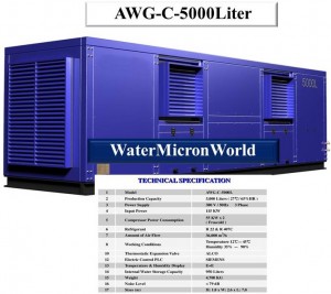 AWG MODELS 15L to 5000L