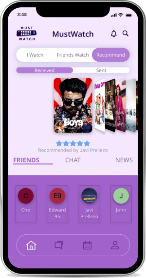 MustWatch: Connecting people through television