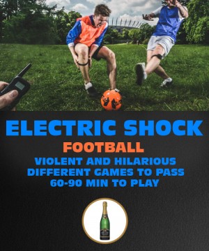 electric shock football riga