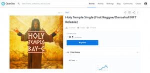 Holy Temple (first reggae NFT) 