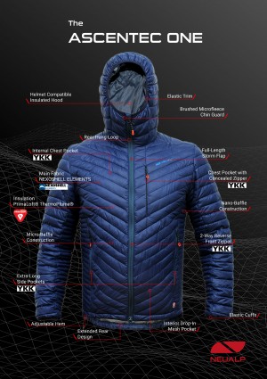 ASCENTEC ONE - Jacket Features