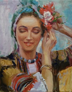 artgalleryonline org bulgarian girl painting angelina nedin 2021