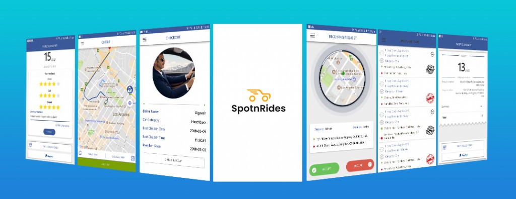 SpotnRides Product Screenshots SpotnRides Product Screenshots