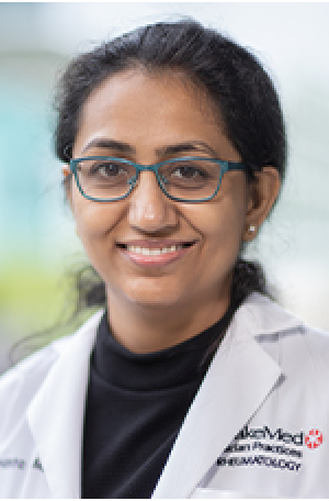 Rujuta Trivedi Saraiya, MD, a Rheumatologist with WakeMed Rheumatology