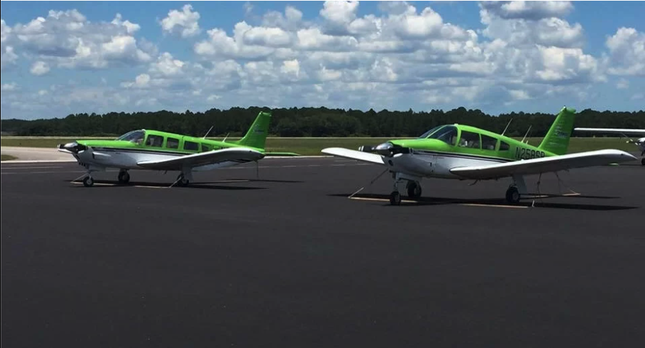 Skybound Aviation Green Aircraft