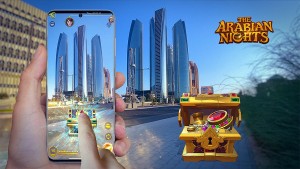 Photo Abu Dhabi landmarks in the AR Game