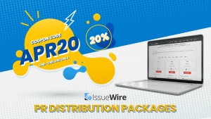 Issuewire April Coupon 2021