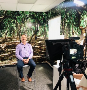  On set at West Pak’s Murrieta-based Headquarters featuring  Doug Meyer Senior Vice President of Sales & Marketing