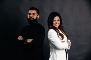 Visual Content Agency Founders (left to right: Vincent Apodaca & Amy Hadrys)