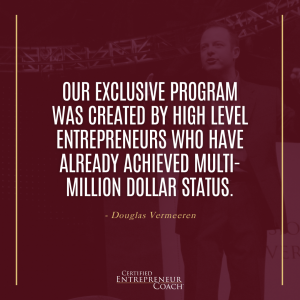 Certified Entrepreneur Coach™ duplicates himself to serve the entrepreneurship explosion