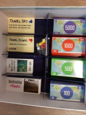 Vacation Spin game components