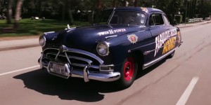 1951 Hudson Hornet with the Fabulous Hudson Hornet decals