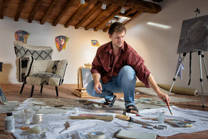 Johannes during residency