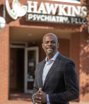 Germaine B. Hawkins, DO, a Psychiatrist with Hawkins Psychiatry, PLLC & TMS Depression Center of Mansfield