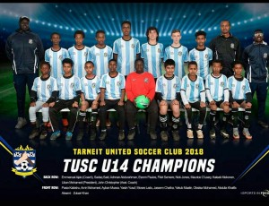 U14 Champions (not FFV recognised) 