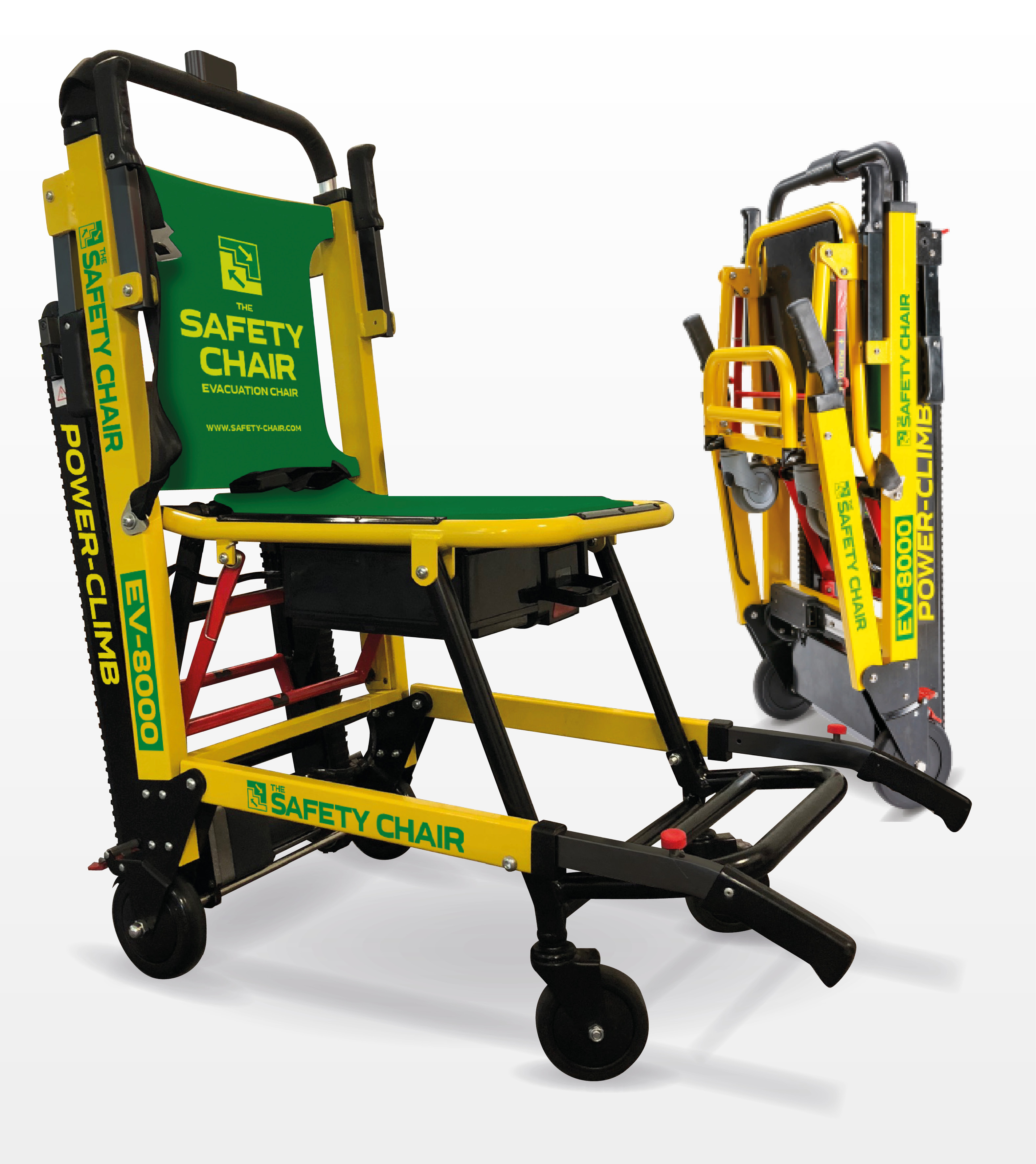 EV8000 battery operated evacuation chair