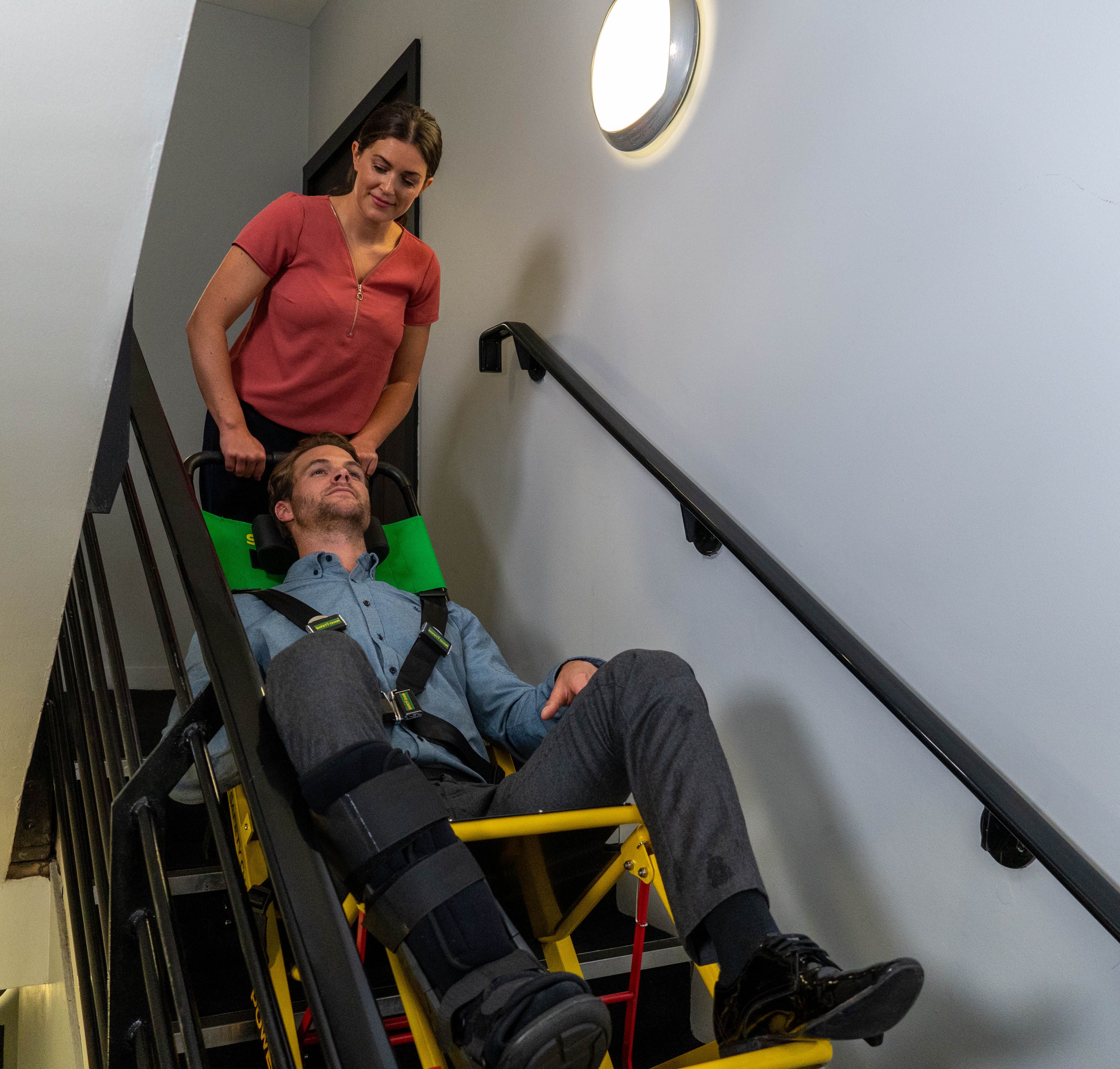 Safety Chair EV8000 in Use Safety Chair EV8000 in Use