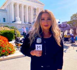 CEO, Meghan Amaral at the United States Supreme Court in Washington D.C. honoring the legacy of RBG