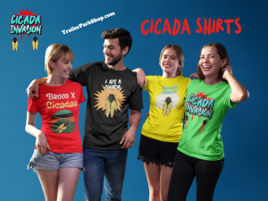 Designer Jolene Sugarbaker has designed many Commemorative Cicada Items