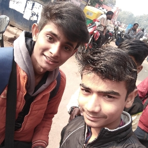 Shashk Tiwari with Abhsihek Mishra