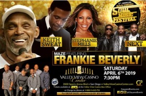 G-Squared Events Presents “The 5th Annual San Diego Soul Music Festival” with Maze