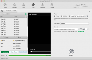 Copy Output Settings