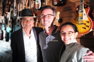 Mahmood Khan at resonator music with Dan and Kate