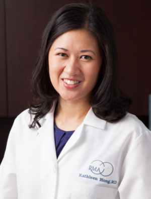 Kathleen Hong, MD, HCLD, a Reproductive Endocrinologist and Infertility Specialist with Reproductive Medicine Associates