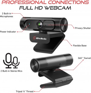 AVerMedia PW315 Full HD Webcam Now Certified for Zoom