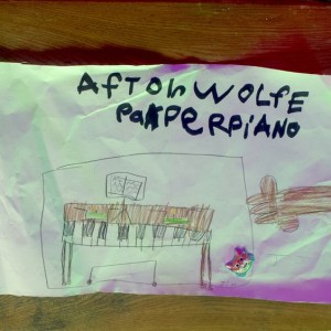 ‘Dirty Girl’ and ‘Paper Piano’ by Afton Wolfe