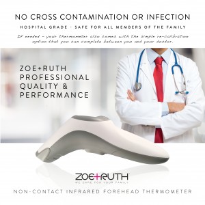 Zoe+Ruth Infrared thermometer - Non-Contact