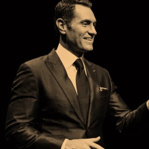 Mahan Teymouri and Darren Hardy at the 