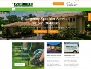 landscape sprinkler repair