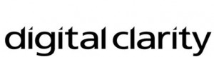 dc logo black and white