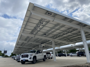Big Sun Solar - Solar Carports at Cavender GMC West San Antonio