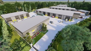 Exterior Aerial from Entrance