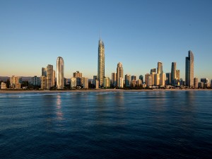 The view from the ocean of Royale Gold Coast