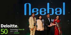 Neebal Technologies is a Deloitte Winner for 2017 & 2018
