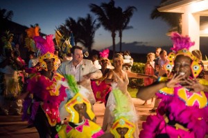 Destination wedding celebration