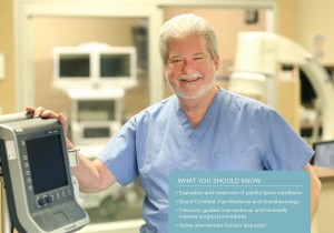 Louis C. Saeger, MD, FIPP, FACPM, a Pain Management Specialist with Premier Spine and Pain Clinics