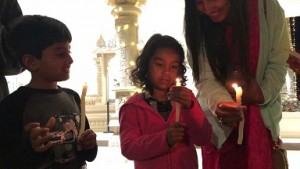 Candlelight Gratitude Circle at Radha Krishna Temple, Allen, TX 