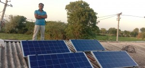 A Solar Inverter installed for a Poultry Farmer