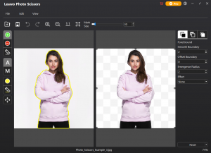 auto mode to remove photo background